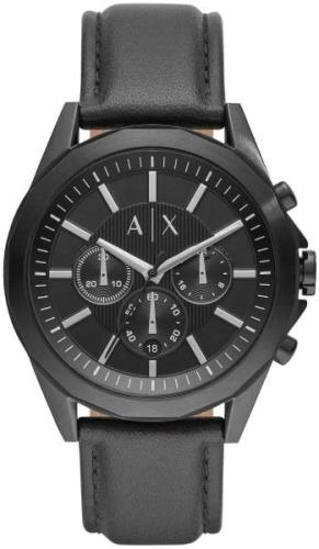 Armani Exchange 99999 Miesten kello AX2627 Musta/Nahka Ø44 mm