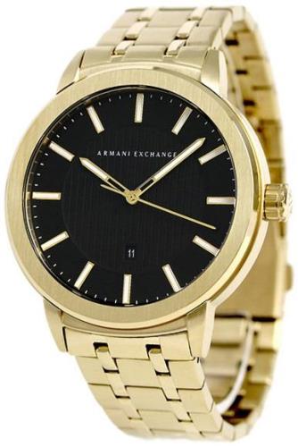 Armani Exchange Street Miesten kello AX1456 Musta/Kullansävytetty