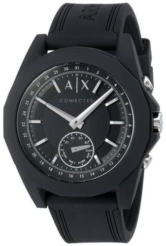 Armani Exchange Smart Miesten kello AXT1001 Musta/Kumi Ø43 mm