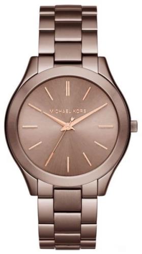 Michael Kors Runway Naisten kello MK3418 Ruskea/Teräs Ø42 mm