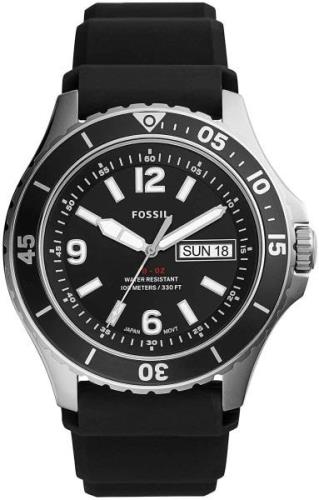 Fossil 99999 Miesten kello FS5689 Musta/Kumi Ø48 mm