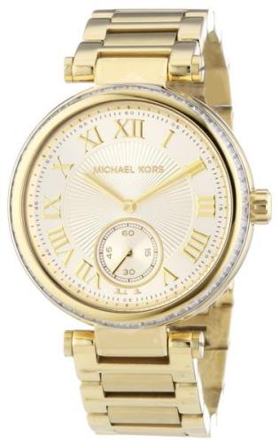 Michael Kors Skylar Naisten kello MK5867 Hopea/Kullanvärinen teräs