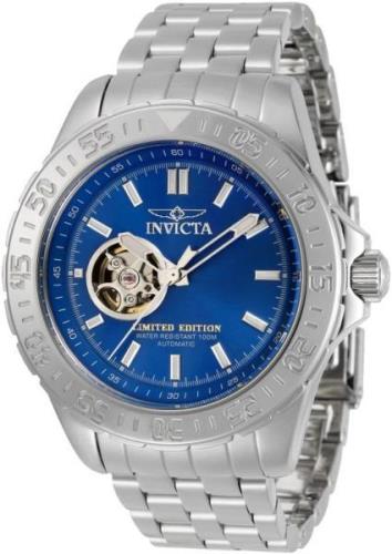 Invicta 99999 Miesten kello 34260 Sininen/Teräs Ø47 mm