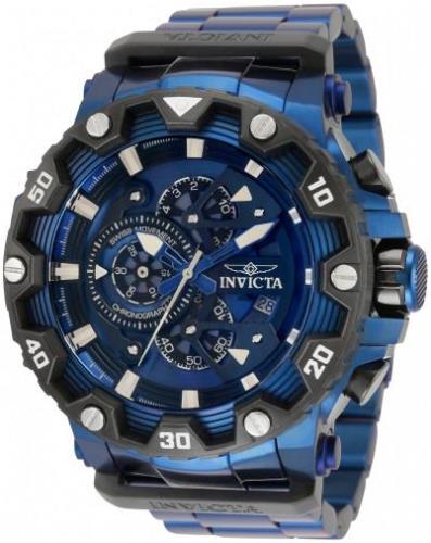 Invicta Specialty Miesten kello 35230 Sininen/Teräs Ø54 mm