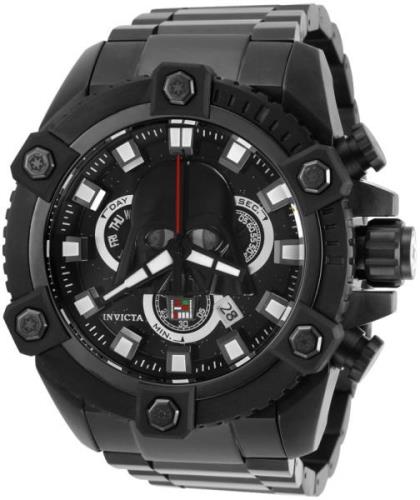 Invicta Star Wars Miesten kello 28063 Musta/Teräs Ø56 mm