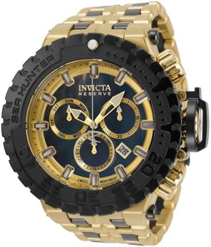 Invicta Miesten kello 34595 Sea Hunter Musta/Teräs Ø57 mm