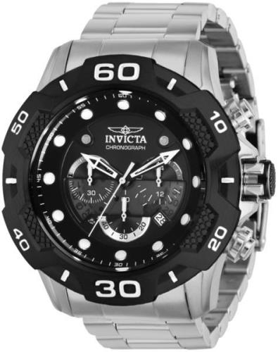 Invicta Miesten kello 36686 Speedway Musta/Teräs Ø50.5 mm