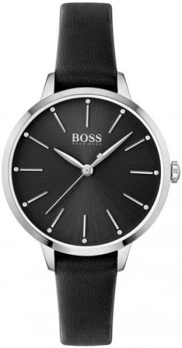 Hugo Boss Naisten kello 1502609 Symphony Musta/Nahka Ø38 mm