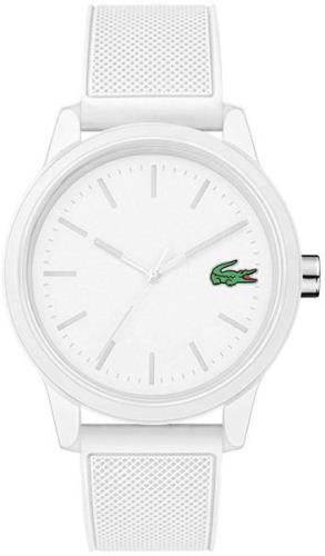 Lacoste 12.12 Miesten kello 2010984 Valkoinen/Kumi Ø42 mm