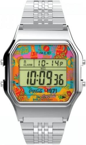 Timex TW2V25900 T80 LCD/Teräs