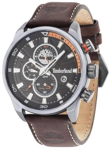 Timberland Miesten kello 14816JLU/02A Henniker Musta/Nahka Ø46 mm