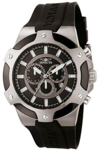 Invicta Miesten kello 7342 Signature Musta/Kumi Ø52 mm