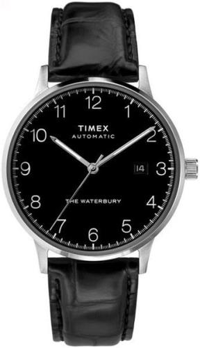 Timex Miesten kello TW2T70000 Musta/Nahka Ø42 mm