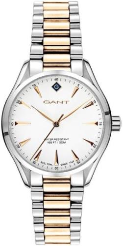 Gant Naisten kello G129004 Sharon Valkoinen/Kullansävytetty teräs