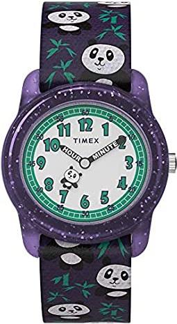 Timex Naisten kello TW7C77000 Valkoinen/Tekstiili Ø28 mm