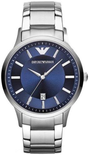 Emporio Armani Miesten kello AR2477 Dress Sininen/Teräs Ø43 mm