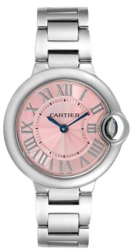 Cartier Naisten kello WSBB0033 Ballon Bleu De Pinkki/Teräs Ø33 mm