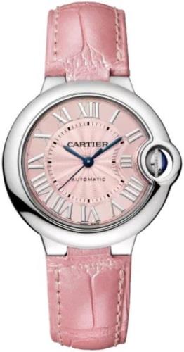 Cartier Naisten kello WSBB0031 Ballon Bleu De Pinkki/Nahka Ø33 mm