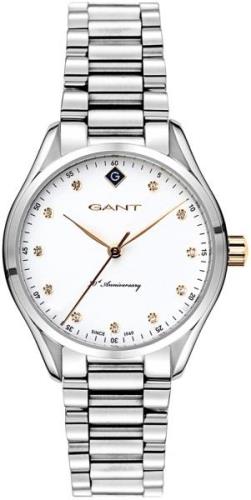 Gant Naisten kello G129007 Valkoinen/Teräs Ø34 mm