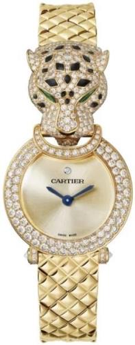 Cartier Naisten kello HPI01509 La Panthère Kulta/18K keltakultaa