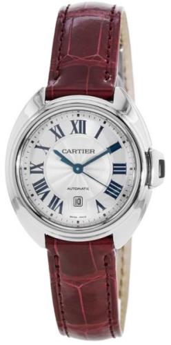 Cartier Naisten kello WSCL0016 Cle de Hopea/Nahka Ø31 mm
