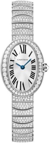 Cartier Naisten kello WB520011 Baignoire Hopea/18K valkokultaa Ø23.2