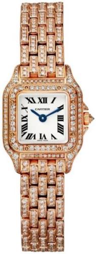 Cartier Naisten kello HPI01326 Panthere De Valkoinen/18K punakultaa
