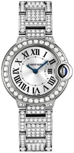 Cartier Naisten kello WE9003ZA Ballon Bleu De Hopea/18K valkokultaa