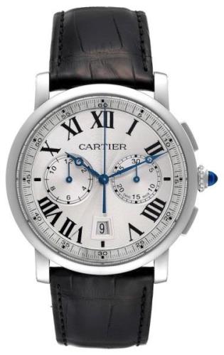 Cartier Miesten kello WSRO0002 Rotonde De Hopea/Nahka Ø40 mm