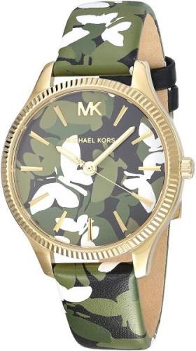 Michael Kors Naisten kello MK2811 Monivärinen/Nahka Ø43 mm
