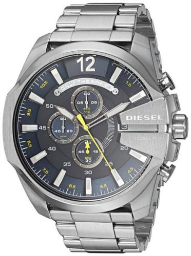 Diesel Miesten kello DZ4465 Chronograph Harmaa/Teräs Ø51 mm