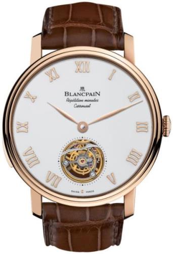 Blancpain Miesten kello 0232-3631-55B Le Brassus Valkoinen/Nahka Ø45