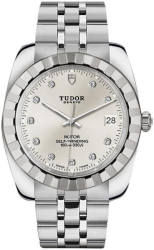 Tudor 21010-0012 Classic Date Hopea/Teräs Ø38 mm