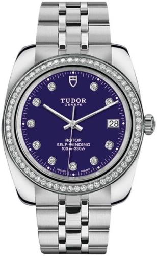 Tudor 21020-0006 Classic Date Sininen/Teräs Ø38 mm