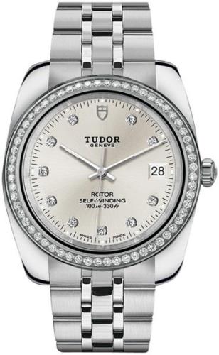 Tudor 21020-0005 Classic Date Hopea/Teräs Ø38 mm