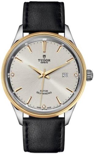 Tudor Miesten kello 12703-0011 Style Hopea/Nahka Ø41 mm