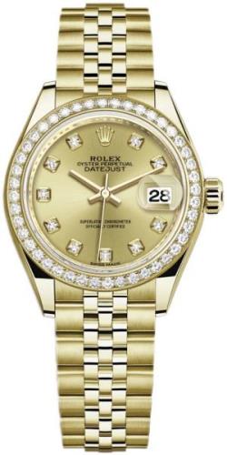 Rolex Naisten kello 279138RBR-0024 Lady-Datejust 28 Kullattu/18K