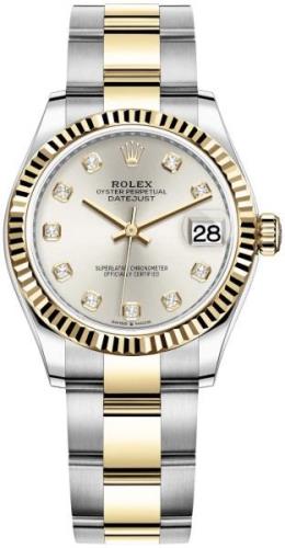 Rolex Naisten kello 278273-0019 Datejust 31 Hopea/18K keltakultaa