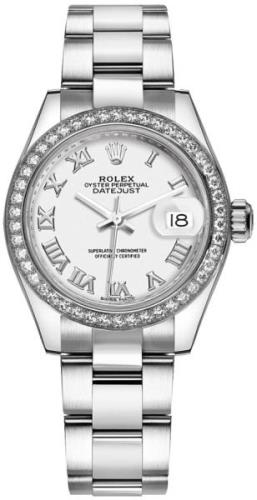 Rolex Naisten kello 279384RBR-0020 Lady-Datejust 28 Valkoinen/Teräs