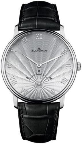 Blancpain Miesten kello 6653-1542-55B Villeret Hopea/Nahka Ø40 mm