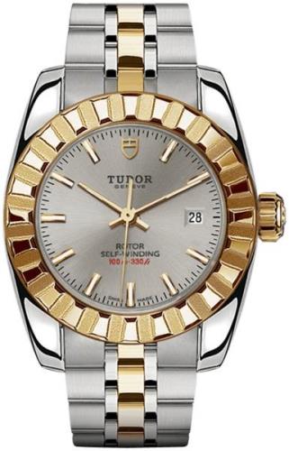 Tudor Naisten kello 22013-0001 Classic Date Hopea/Kullansävytetty