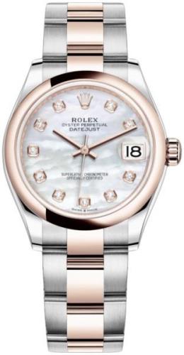 Rolex Naisten kello 278241-0025 Datejust 31 Valkoinen/18K punakultaa