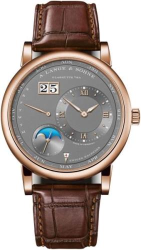 A. Lange & Söhne Miesten kello 345.033 Lange 1 Harmaa/Nahka