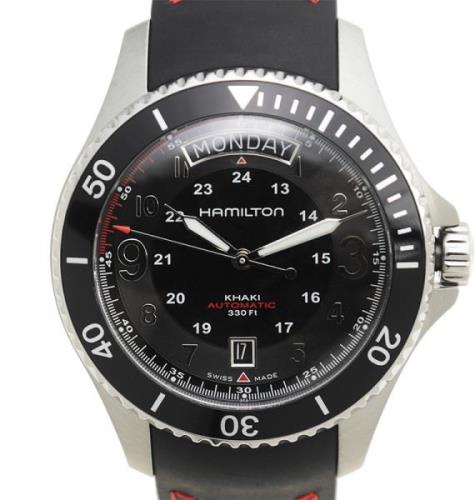 Hamilton Miesten kello H64515337 Khaki Musta/Kumi Ø41 mm