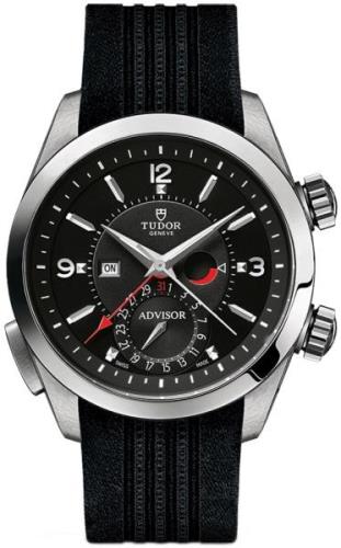 Tudor Miesten kello M79620TN-0004 Heritage Advisor Musta/Tekstiili