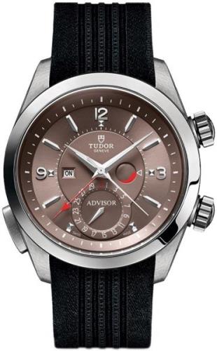 Tudor Miesten kello M79620TC-0004 Heritage Advisor Ruskea/Tekstiili