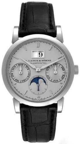 A. Lange & Söhne Miesten kello 330.025 Saxonia Hopea/Nahka Ø39