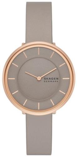 Skagen Naisten kello SKW3061 Gitte Harmaa/Nahka Ø30 mm