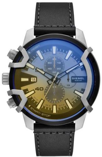 Diesel Miesten kello DZ4584 Griffed Monivärinen/Nahka Ø48 mm