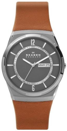 Skagen Miesten kello SKW6786 Melbye Harmaa/Nahka Ø40 mm